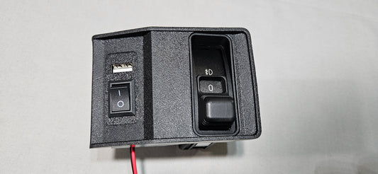 E34 USB Charger + Rocker Switch