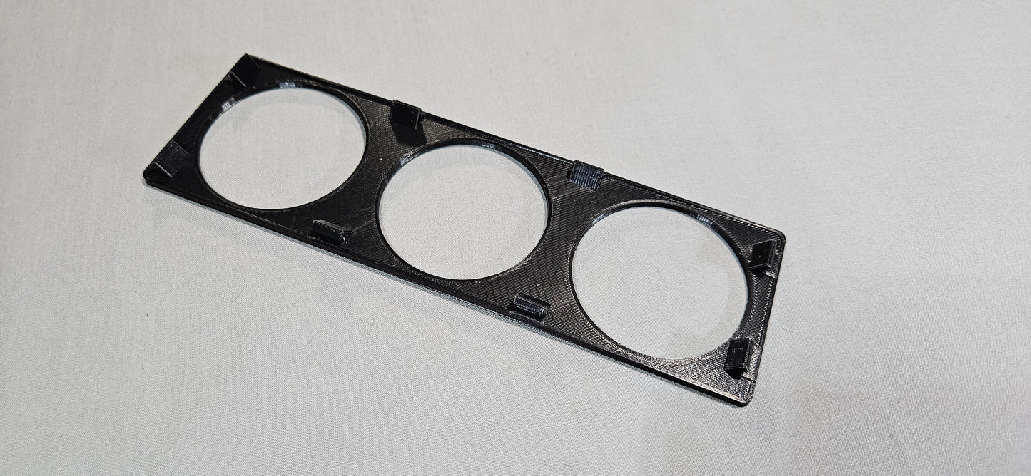 E30 Gauge Pod Bezel (Radio Delete)