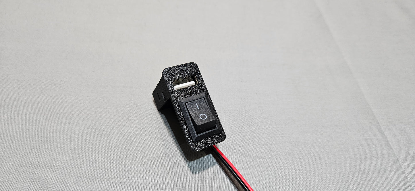 E34 USB Charger + Rocker Switch