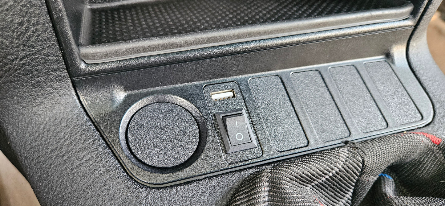 E36 USB Charger + Rocker Switch