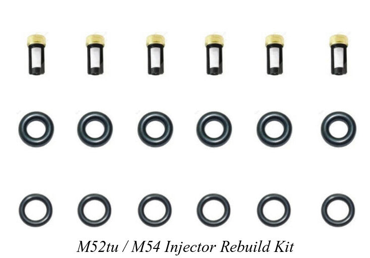 BMW M52tu / M54 Fuel Injector Rebuild Kit