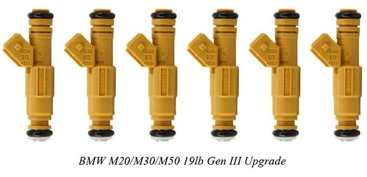 19lb Bosch Gen III Fuel Injector Upgrade - set of six