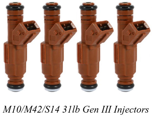 31lb Gen III Bosch Fuel Injector Upgrade - set of four